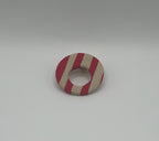 Pin’s de lunette rond à rayures