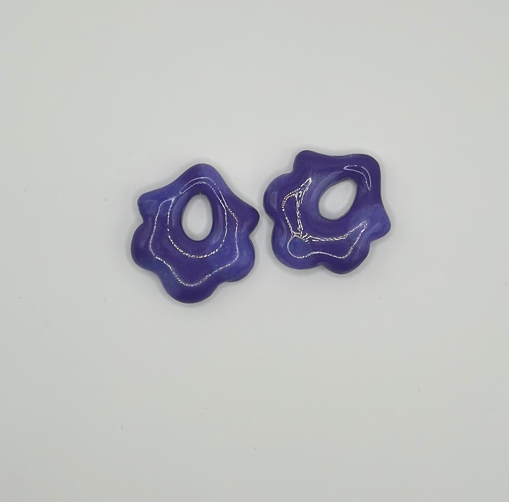 Louna moucheté violette