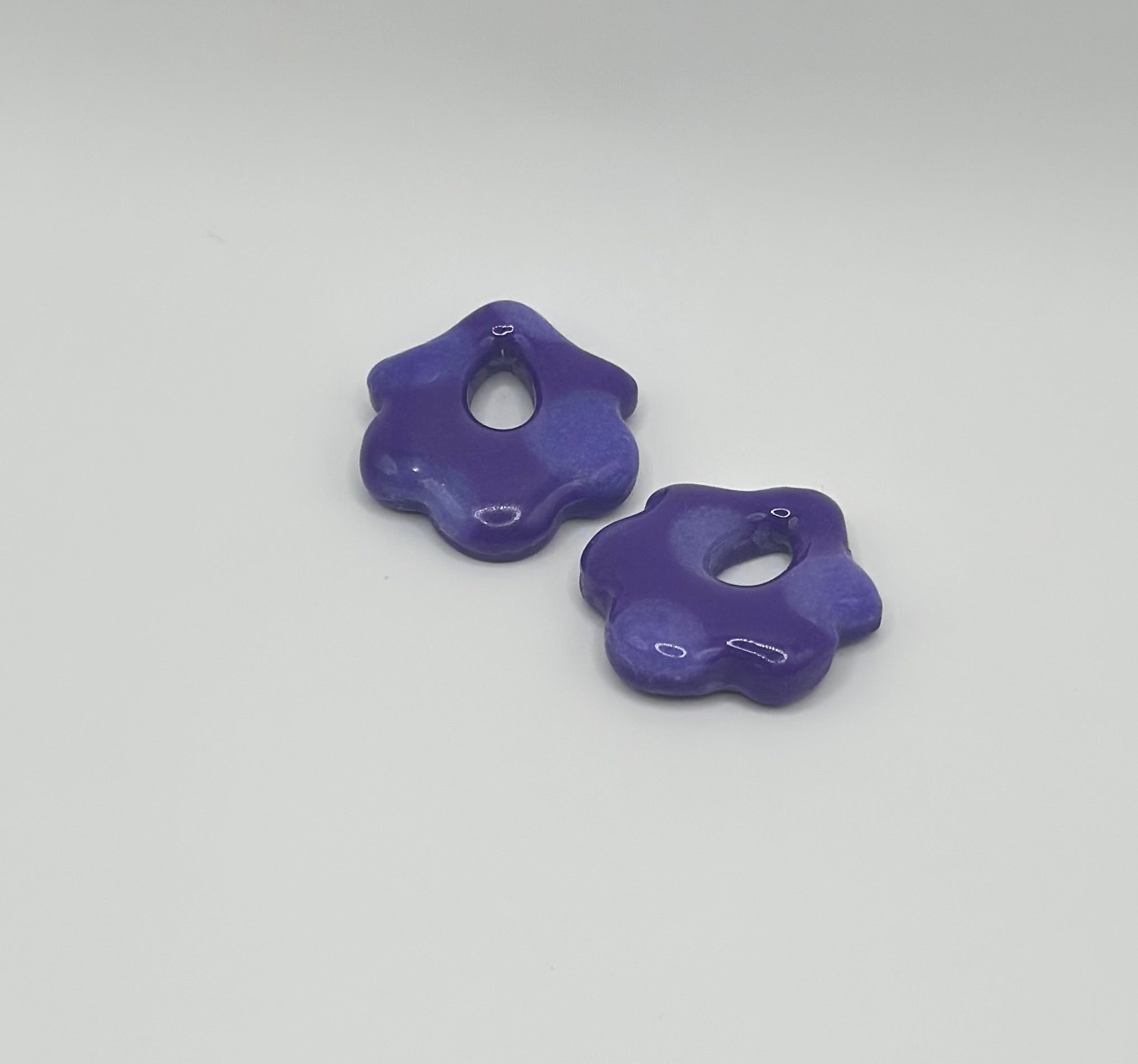 Louna moucheté violette