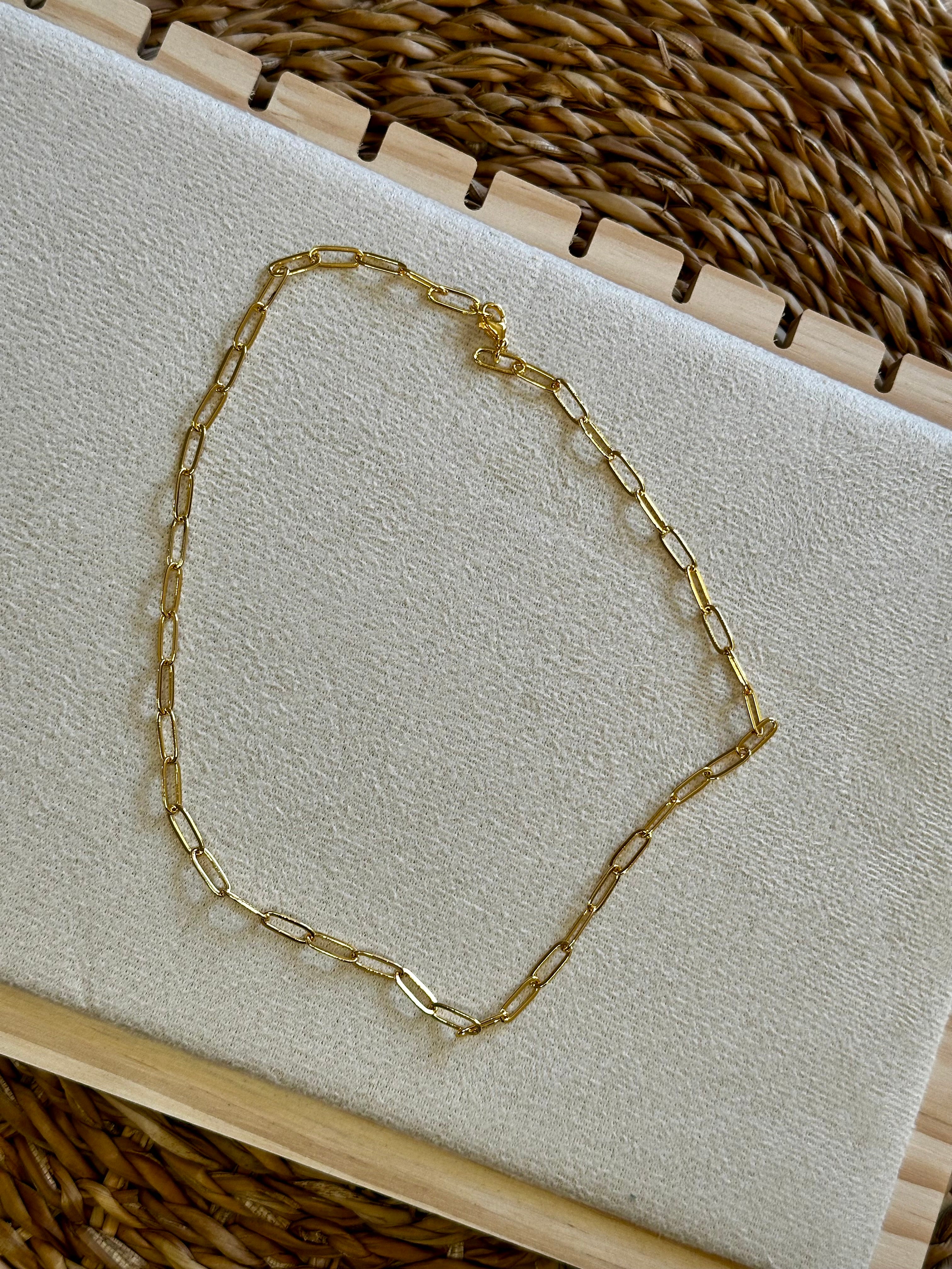 Collier doré (45cm)