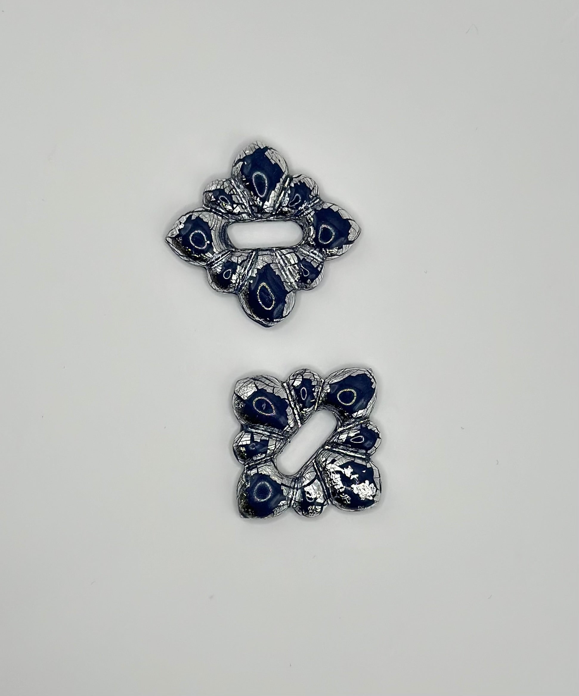 Cléo bleue et argent