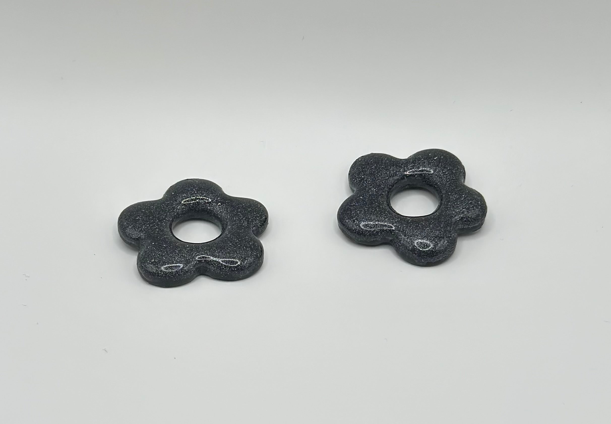 floraé noir pailletée