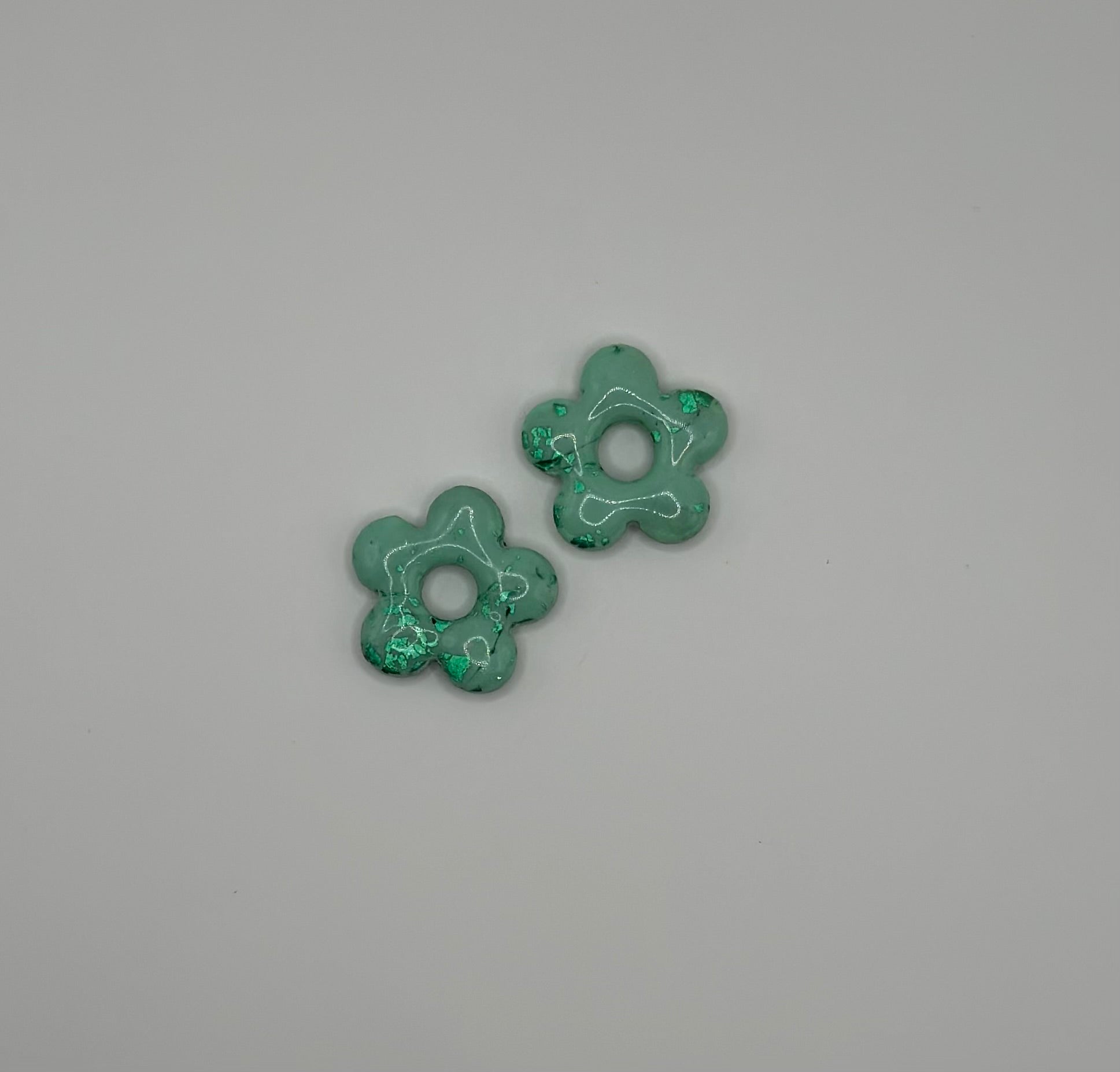 Mini floraé vert menthe