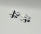 Eléa marbrée noir et blanc