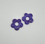 Floraé marbré violet et argent