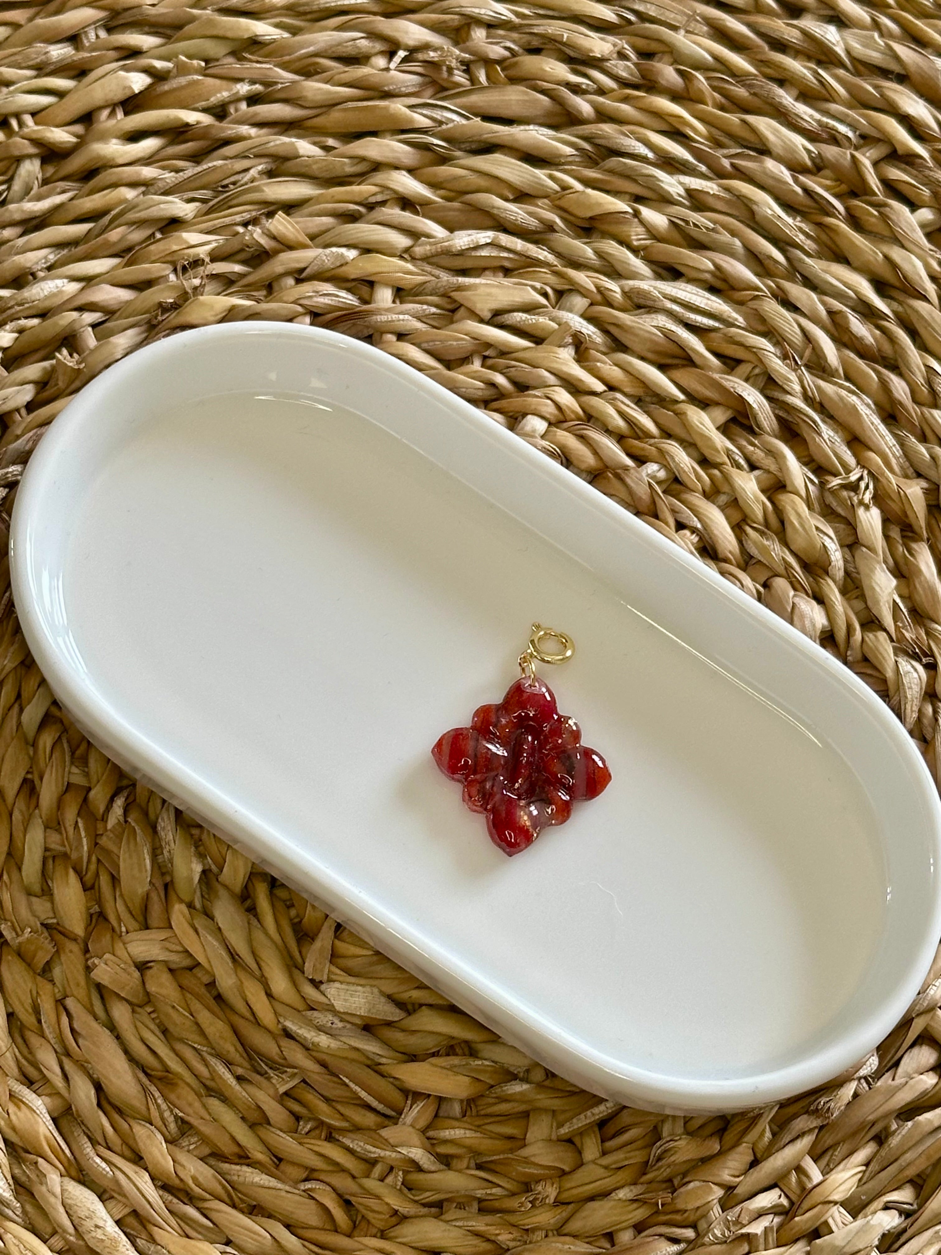 Cléo marbrée rouge