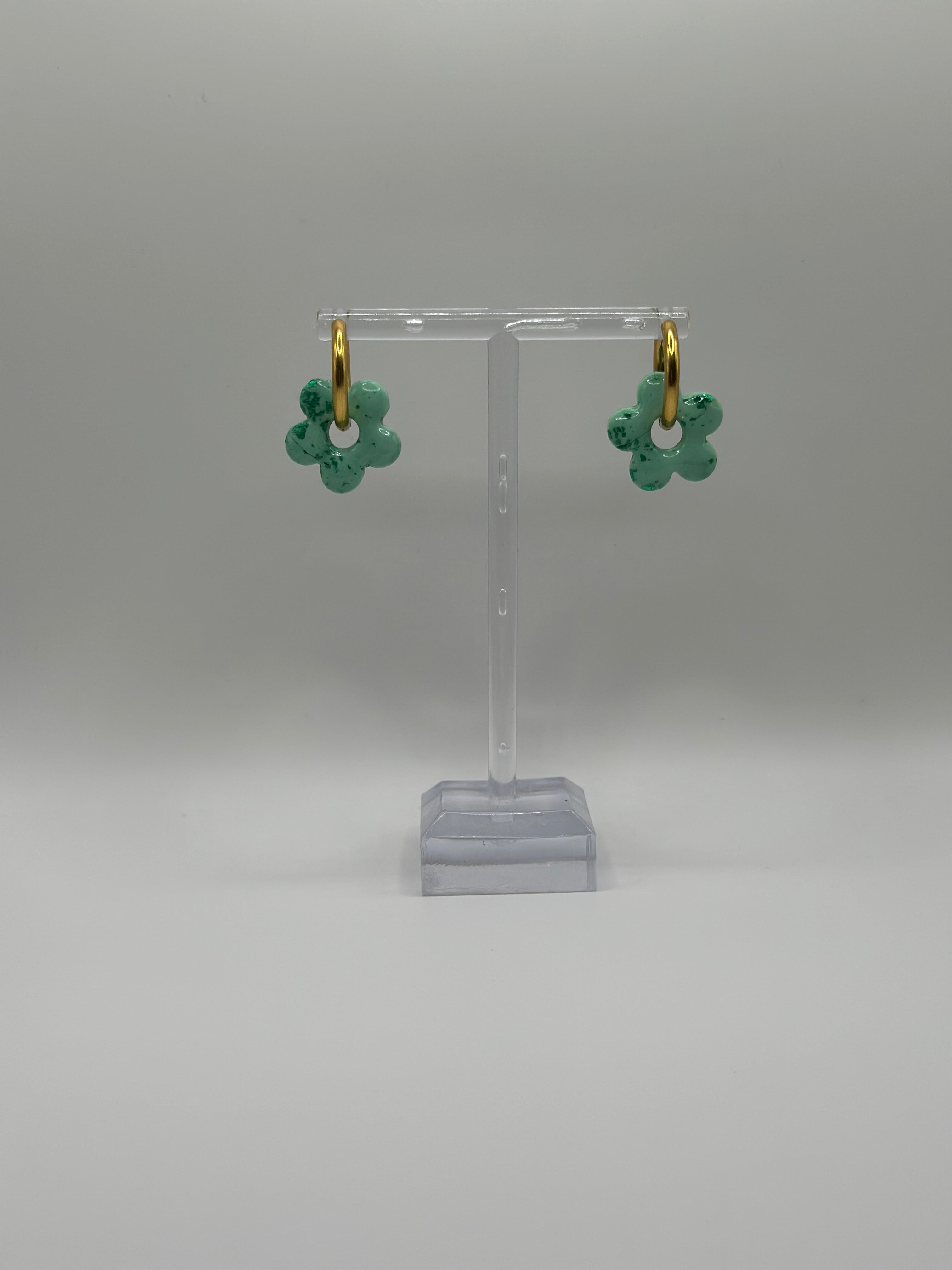 Mini floraé vert menthe