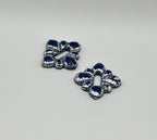 Cléo bleue et argent