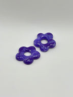 Floraé marbré violet et argent