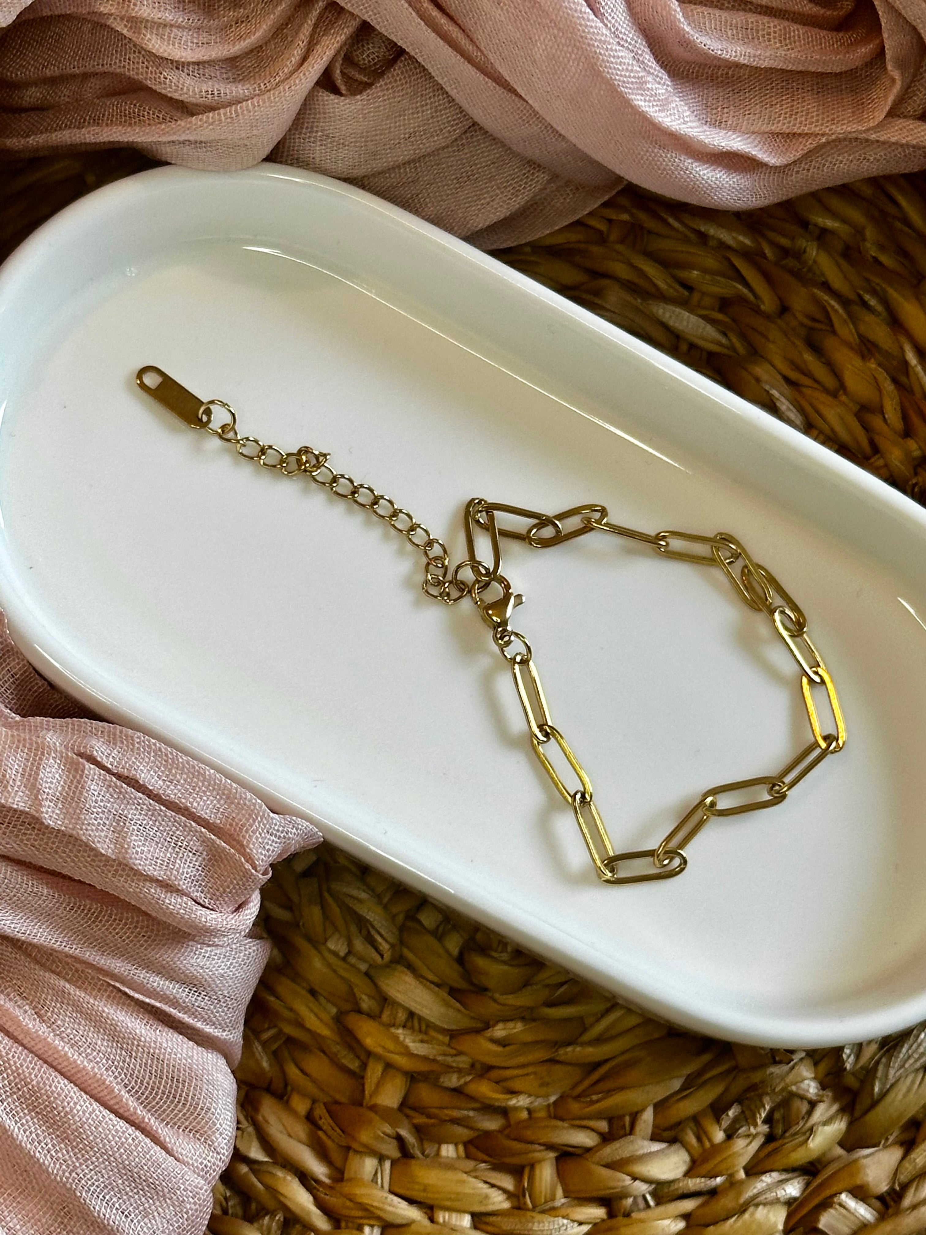 Bracelet doré (16cm+5cm)