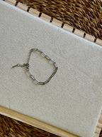 Bracelet argenté (16cm+5cm)