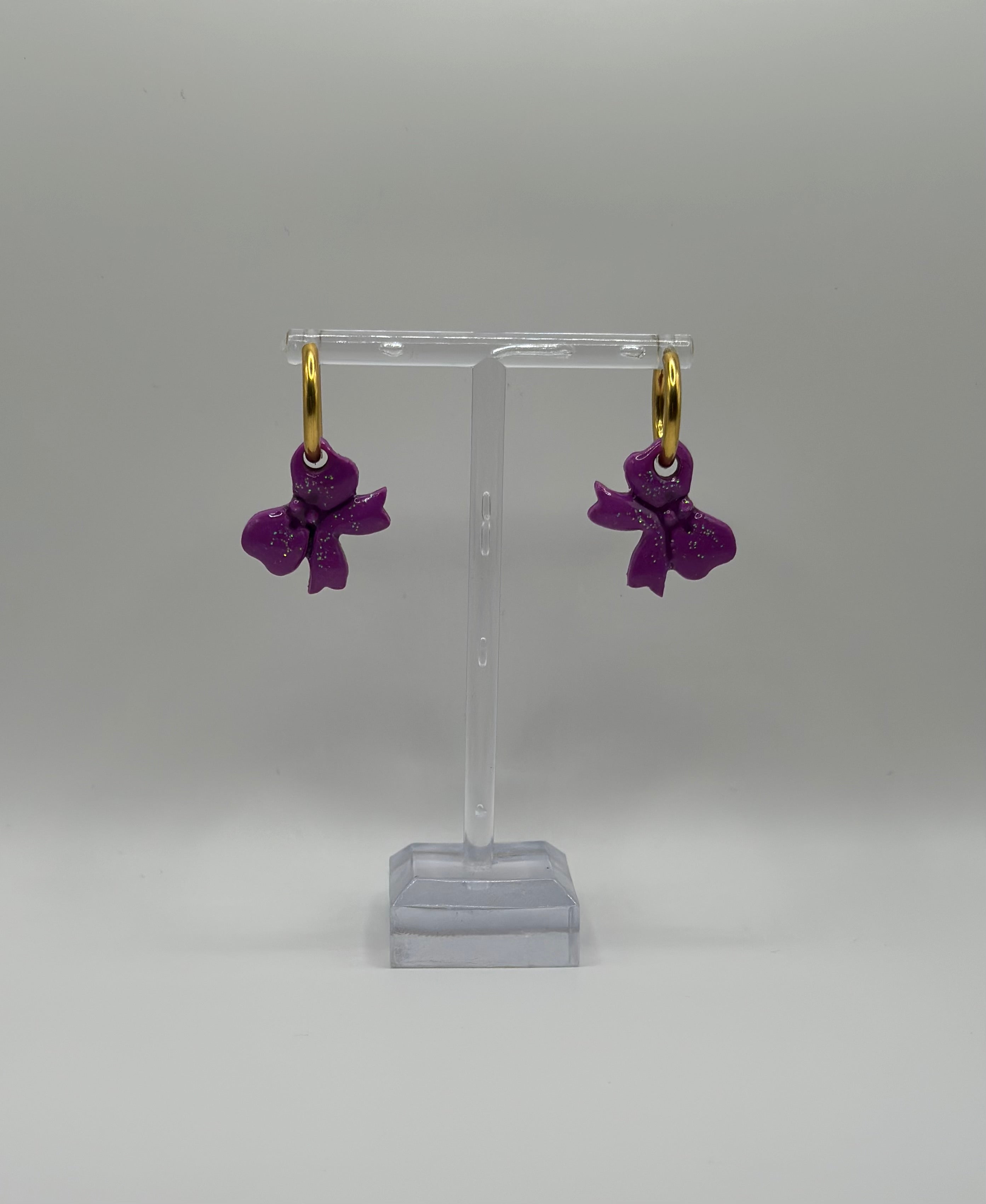 Mini noeud violet